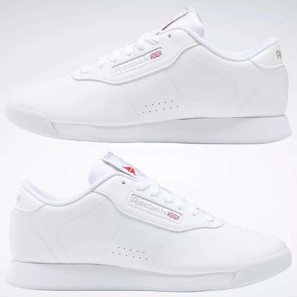 Reebok white Princess trainers
Size 8